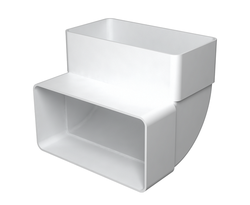 Колено КВП 55х110 вертикальное 511КВП 