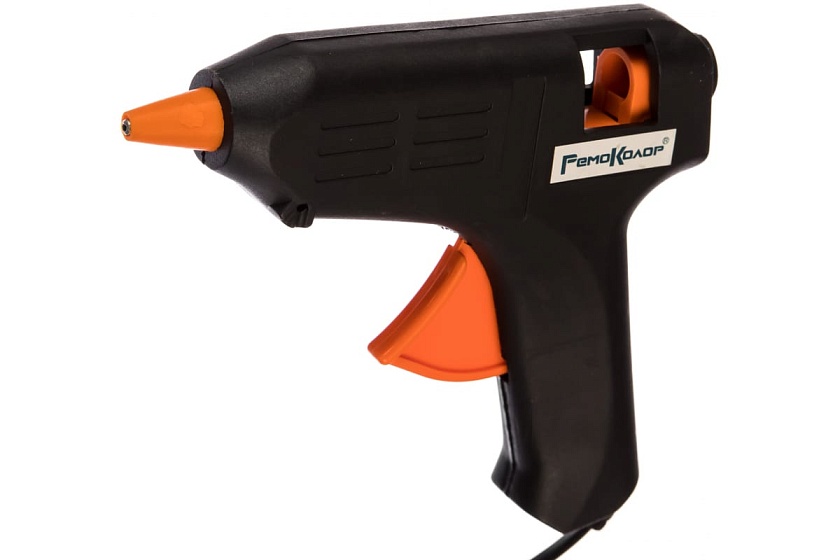 Пистолет клеевой 40 Вт(2 шт в компл.) //Ремколор