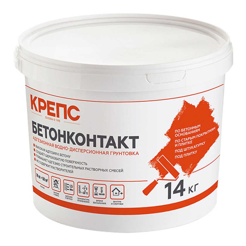 Грунт бетоноконтакт КРЕПС 15 кг.