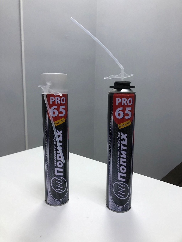 Пена бытовая/профессиональная ПОЛИТЕХ PRO 65 (-10+30)