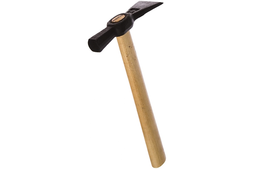 Молоток печника 400 г, деревянная рукоятка // Россия политех