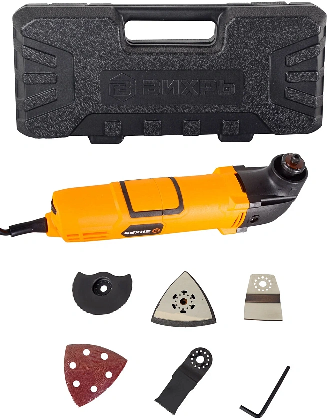 Многофункциональный инструмент (реноватор) МФИ-3К в кейсе Вихрь   72/4/5