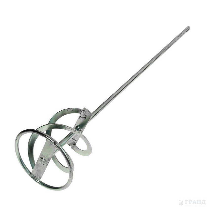 Миксер 120х600 мм для красок из хрома, шестигр. хвостовик // Pobedit