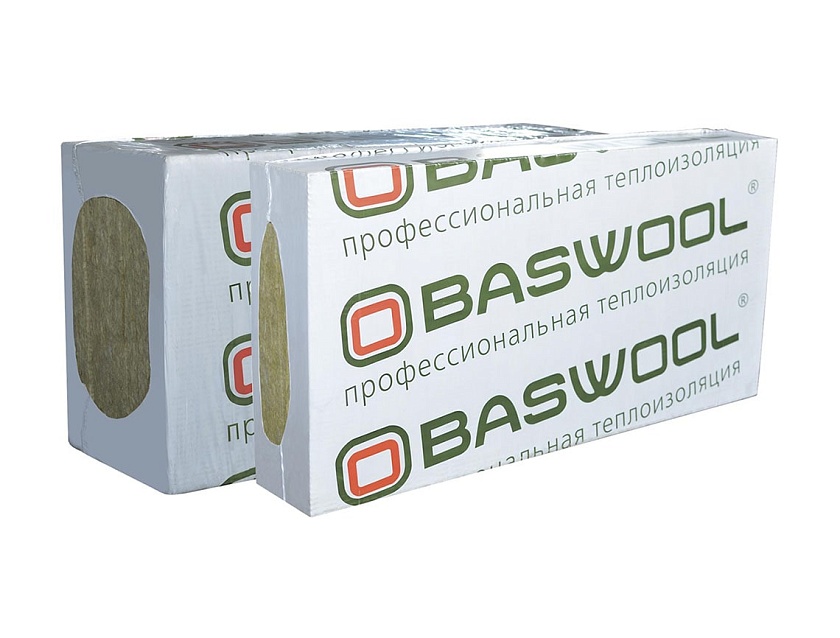 Утеплитель BASWOOL Лайт-45 1200х600х50 (4,32м2/0,216м3/6 пл.)