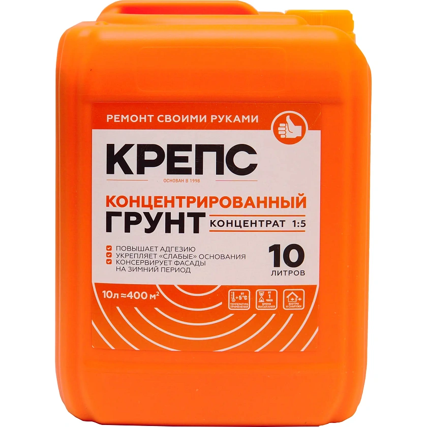 Грунт КРЕПС концентрат 10л. (1;5)