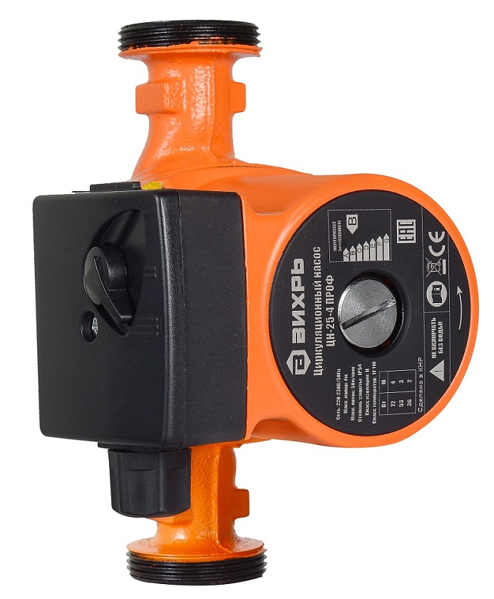 Циркуляционный насос ЦН-25-4 ПРОФ Вихрь   68/7/1