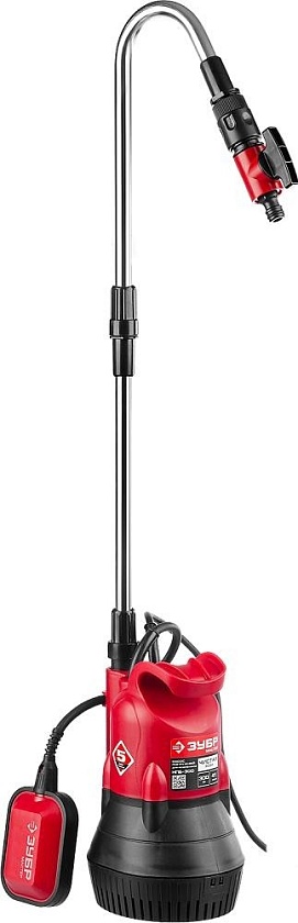 Насос дренажный ЗУБР 300 Вт, для резервуаров (бочковой) (НПБ-300)